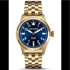 jack mason gold watch